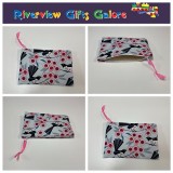 Zip Clutch / Purse / Bag / Pouch - Willy Wagtail Zip Clutch / Purse / Bag / Pouch - Willy Wagtail